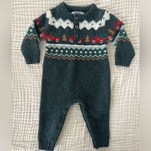 OLD NAVY Baby Christmas Sweater One Piece